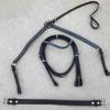EQUIGEAR Western Leather Hand Tooled Headstall and Breast Collar Set with Reins. /Size-Full,Cob AO-0014 (Full) view 1