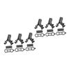 BESPORTBLE 6sets Creative Bike Holder for Flashlight Easy Install Tape for Safe Riding view 1