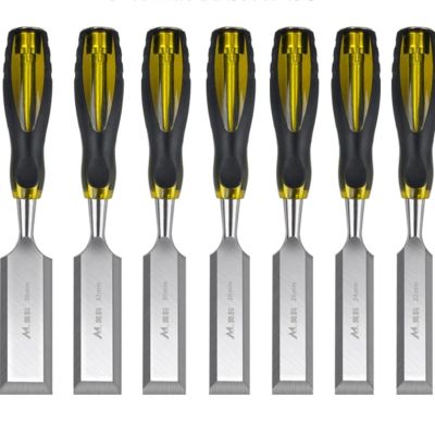 Wood Chisel Set CRV Steel Carving Chisel Professional Chisel Knife Hand Tool Set For Basic Detailed Carving Woodworkers Gouges (Size : 4pcs)