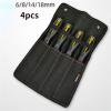 Wood Chisel Set CRV Steel Carving Chisel Professional Chisel Knife Hand Tool Set For Basic Detailed Carving Woodworkers Gouges (Size : 4pcs) view 2