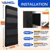 VANCL Wall Mats Basketball Wall Padding Tennis Removable Gym Wall Padding 4" Thick Gymnasium Wall Padding Wall Mat Gymnastics Padded Wall 60''x20''x4'' [8 Pack] view 2