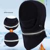 Winter Balaclava High Visibility Polar Fleece Ski Face Mask Men Reflective Windproof Fleece Hat Neck Head Warmer Ski Mask view 3