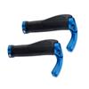 BESPORTBLE Ergonomic Handlebar Grips Ox Horn Bar End Grip Set for Bikes (Pair Blue) view 1