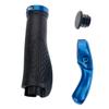 BESPORTBLE Ergonomic Handlebar Grips Ox Horn Bar End Grip Set for Bikes (Pair Blue) view 3