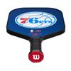 WILSON NBA Collection Fierce Team Pickleball Paddle - Grip Size 2-4 1/4", Philadelphia 76ers view 4