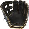 Rawlings | REV1X Baseball Glove | Pro H-Web | 12.75" | Left Hand Throw | Black/Gold view 2