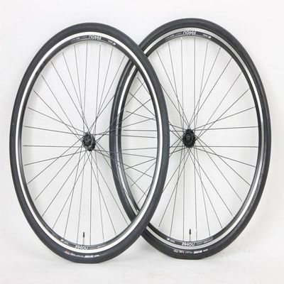 700c Road Bike Wheel Set DTS R460 Shimno Hubs 700 x 32c Re-Fuse Tires Tubes Skewers
