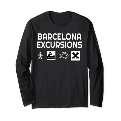 Barcelona Excursions V2 Long Sleeve T-Shirt