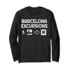Barcelona Excursions V2 Long Sleeve T-Shirt view 1