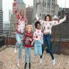 Blizzard Bay Men's Valentine's Day Sweaters, Crew Neck, Long Sleeve, Cupid Llama Red, X-Large view 2