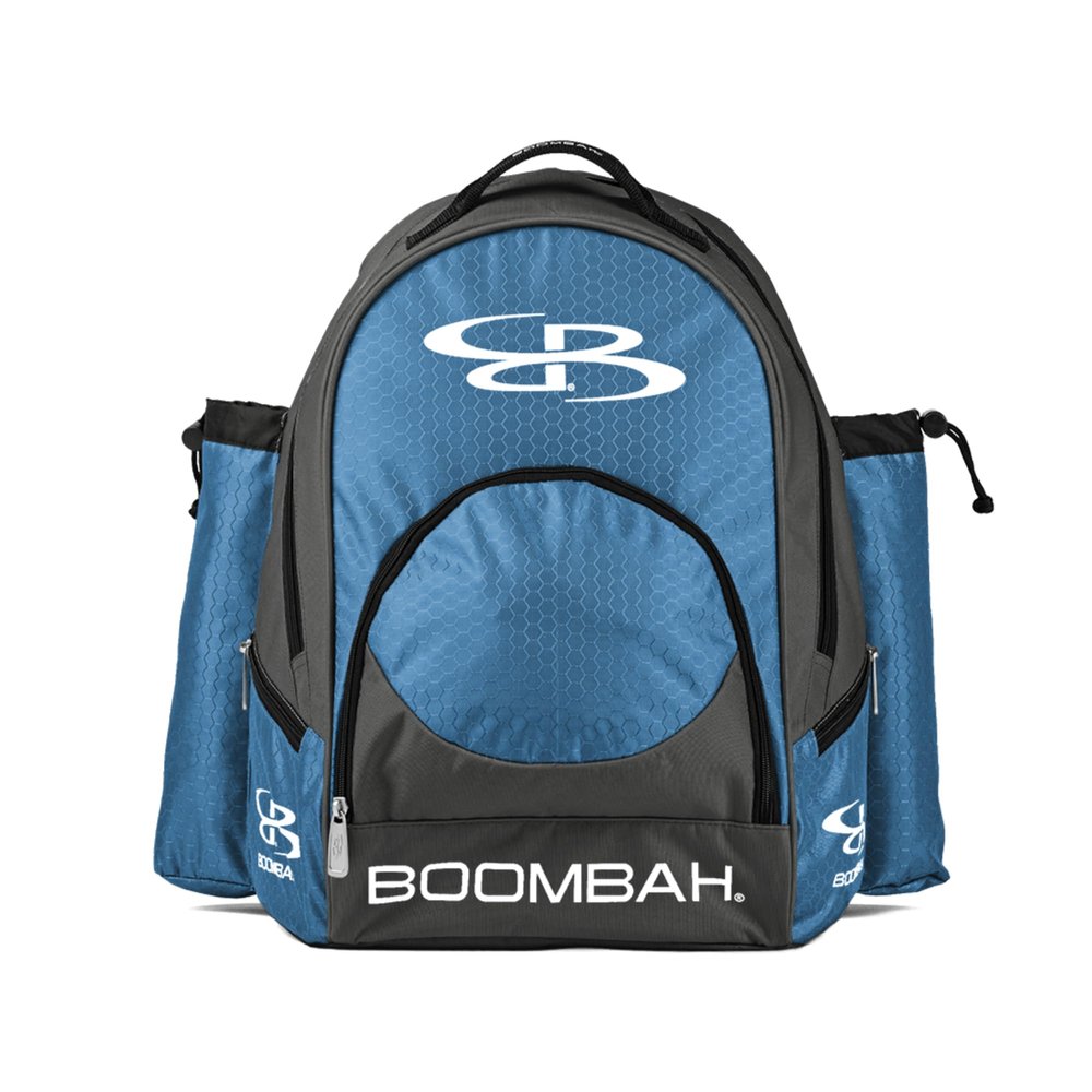 Boombah Tyro Baseball/Softball Bat Backpack - 20" x 15" x 10" - BPTC23 Charcoal/Columbia