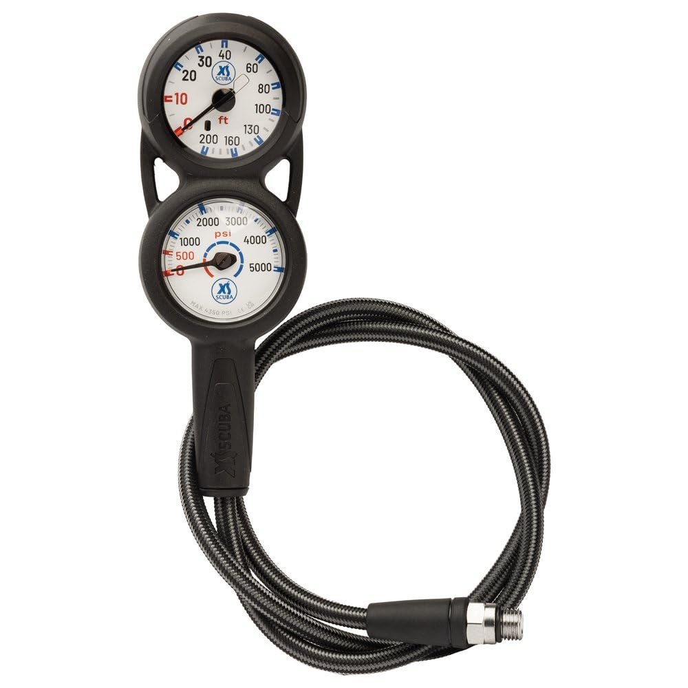 XS Scuba QuikVu Imperial Console - Pressure and Depth
