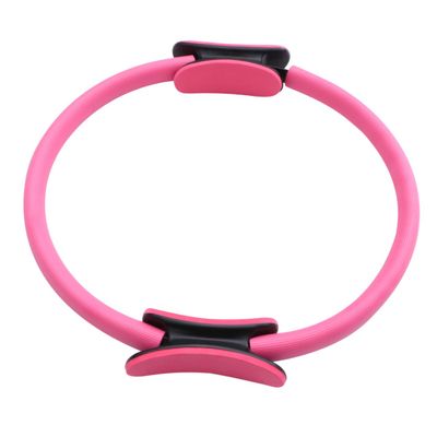 Happyyami 1pc Yoga Resistance Ring for Balance Flexibility Pink Accessory for Home Workouts Enhance Stretching Strength Training