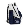 Boombah Tyro Baseball/Softball Bat Backpack - 20" x 15" x 10" - BPTC23 White/Navy view 3
