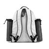 Boombah Tyro Baseball/Softball Bat Backpack - 20" x 15" x 10" - BPTC23 White/Charcoal view 2