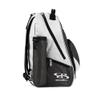 Boombah Tyro Baseball/Softball Bat Backpack - 20" x 15" x 10" - BPTC23 White/Charcoal view 3