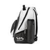 Boombah Tyro Baseball/Softball Bat Backpack - 20" x 15" x 10" - BPTC23 White/Charcoal view 4