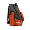 Boombah Tyro Baseball/Softball Bat Backpack - 20" x 15" x 10" - BPTC23 Charcoal/Orange view 3