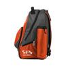 Boombah Tyro Baseball/Softball Bat Backpack - 20" x 15" x 10" - BPTC23 Charcoal/Orange view 4