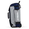 Boombah Rolling Catcher's Superpack Baseball/Softball Gear Bag - 23-1/2" x 13-1/2" x 9-1/2" - BM-9124C23 Royal/Gray - Telescopic Handle - Holds 4 Bats - Wheeled Version view 4