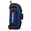 Boombah Rolling Catcher's Superpack Baseball/Softball Gear Bag - 23-1/2" x 13-1/2" x 9-1/2" - BM-9124C23 Charcoal/Royal - Telescopic Handle - Holds 4 Bats - Wheeled Version view 3