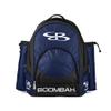 Boombah Tyro Baseball/Softball Bat Backpack - 20" x 15" x 10" - BPTC23 Black/Royal view 1