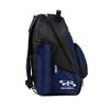 Boombah Tyro Baseball/Softball Bat Backpack - 20" x 15" x 10" - BPTC23 Black/Royal view 3