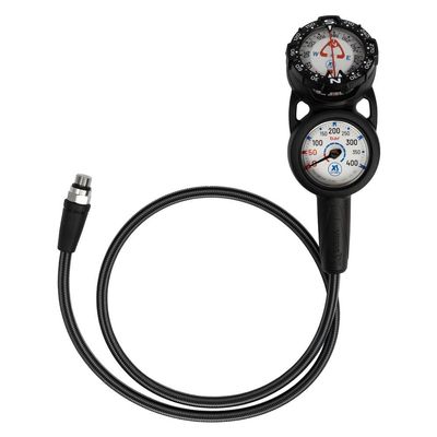 XS Scuba QuikVu Metric Console - Pressure and Compass