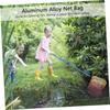 BESPORTBLE 1pc Aluminum Alloy Fishing Net Without Pole Deep Net for Catch and Release Lightweight and Compact Non-Absorbent Coating for Freshwater and Fishing view 2