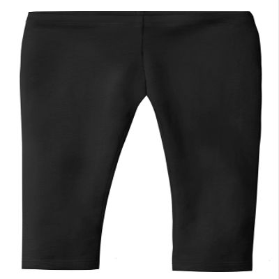 City Threads Baby Girls' Organic Cotton Leggings Solid for School Uniform Under Skirts and Dresses SPD Sensory Friendly for Sensitive Skin, Black, 3/6 mo.
