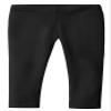 City Threads Baby Girls' Organic Cotton Leggings Solid for School Uniform Under Skirts and Dresses SPD Sensory Friendly for Sensitive Skin, Black, 3/6 mo.