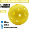 Magicorange Pickleball Balls, 20 Pack USAPA Approved 40 Holes Outdoor Pickleballs, High Elasticity & Durable Pickle Balls (Multicolour, 40 Holes) view 2