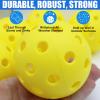 Magicorange Pickleball Balls, 20 Pack USAPA Approved 40 Holes Outdoor Pickleballs, High Elasticity & Durable Pickle Balls (Multicolour, 40 Holes) view 3