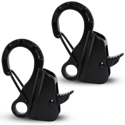 JYINCPED Boat Anchor Hook Sliding Hook,Stainless Steel Easy to Use Knotless Anchor System with Quick Release for 3/8" - 5/8" Rope Jet Skis PWCs Pontoon Jon Boat,Hold 8500 lbs