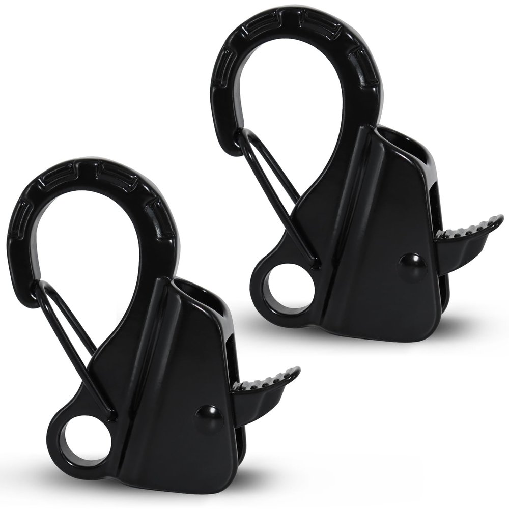 JYINCPED Boat Anchor Hook Sliding Hook,Stainless Steel Easy to Use Knotless Anchor System with Quick Release for 3/8" - 5/8" Rope Jet Skis PWCs Pontoon Jon Boat,Hold 8500 lbs