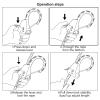 JYINCPED Boat Anchor Hook Sliding Hook,Stainless Steel Easy to Use Knotless Anchor System with Quick Release for 3/8" - 5/8" Rope Jet Skis PWCs Pontoon Jon Boat,Hold 8500 lbs view 4