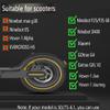 GYL 10 Inch 10x2.125 Solid Tire: 10x2.0/2.125 Electric Scooter Rubber Tire, 50/75-6.1 Tubeless Tyre for Xiaomi M365/Gotrax G4/GXL V2 Replacement Off road Front Rear Wheels Yellow 1 Pcs view 4