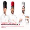 Hibachi Chef Hat Teppanyaki Tall Chef Cap with hachimaki Headband Tie for Chef (Cotton, White) view 2