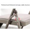 Folding Yoga Chair, Yoga assistive Chair, Metal Frame, Front and Rear Beam Design, Iyengar Yoga Chair, Pilates Yoga Chair, Yoga Inversion Chair Black (seat Height: 45cm) view 2