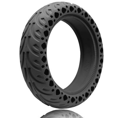 GYL 60/70-6.5 Scooter Tires10 Inch Solid Tyre, 10x2.50-6.5 Tubeless Tire Replacement for Segway Ninebot Max G2 G30 G30P G30LP Gotrax Eclipse Electric Scooter Rubber Honeycomb Wheel Black 1 Pcs