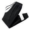 NATHGAM Mens Sherpa Fleece Pants Warm Lined Sweatpants Winter Outdoor Thicken Track Pants Drawstring Waist Running Pants Black view 1
