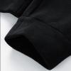 NATHGAM Mens Sherpa Fleece Pants Warm Lined Sweatpants Winter Outdoor Thicken Track Pants Drawstring Waist Running Pants Black view 3