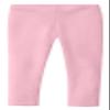 City Threads Baby Girls' Organic Cotton Leggings Solid for School Uniform Under Skirts and Dresses SPD Sensory Friendly for Sensitive Skin, Bright Light Pink, 6/9 mo.