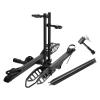 CyberRack E2 Hitch eBike Rack with Ramp  2-Bike Electric Bike Carrier, 200 lb Capacity, Foldable Platform Mount for Cars, Trucks, SUVs, Vans & RV with 2 Receiver, Fits Up to 5 Fat Tire E-Bikes view 1