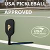 ERSZOO Pickleball Paddles 3K Carbon Friction Textured Carbon Fiber Surface (CFS) High Grit & Spin, USA Pickleball Approved, 16MM Polypropylene Honeycomb Core, Antislip Sweat-Absorbing Grip, PB-CF-01 view 4