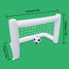 EERSTA Youth Football Goal Set, Inflatable Football Goal, Portable Grass Football Net, Outdoor Children's Football Pole Training view 2