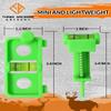 THREE ARCHERS Archery Bow Tuning and Mounting String Level Combo Kit for Compound Bows (Green) view 2