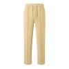 Baggy Wide Leg Fleece Sweatpants for Womens High Waist Joggers with Pockets Lounge Pants Baggy Drawstring Athletic Sweat Pants Fleece Lined Sweatpants Women Y2k Clothes Fleece Joggers Pants view 4