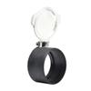 Fully Transparent Optical Lens Protective Cover Single Tube Telescope Dust Cover Aiming Scope Scratch Resistant Rebound Cover 39-59MM Diameter view 1