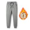 NATHGAM Jogger Pants for Men Lightweight Athletic Pants Black Outdoor Running Breathable Pants Fashion Couple Baggy Sweatpant view 2